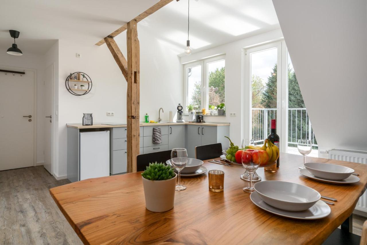 Apartament Cassel Lofts - Stilvolles Loft Im Gruenen Mit Balkon Nahe Vw-Werk Zewnętrze zdjęcie