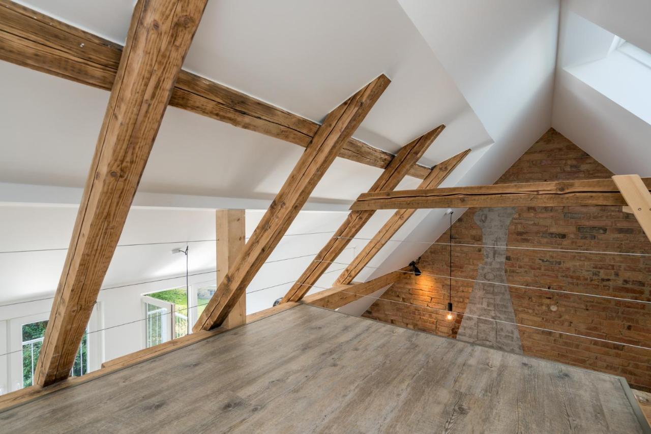 Apartament Cassel Lofts - Stilvolles Loft Im Gruenen Mit Balkon Nahe Vw-Werk Zewnętrze zdjęcie