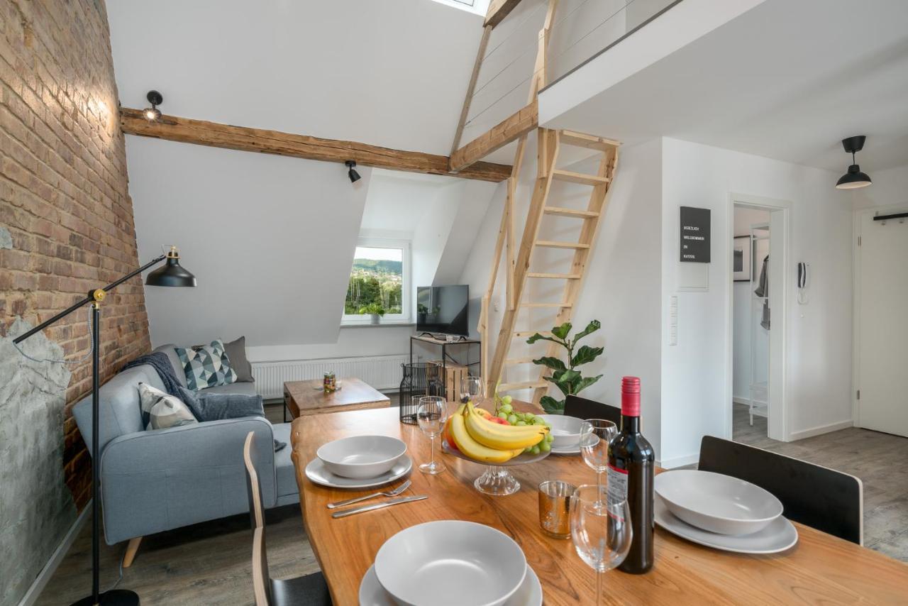 Apartament Cassel Lofts - Stilvolles Loft Im Gruenen Mit Balkon Nahe Vw-Werk Zewnętrze zdjęcie